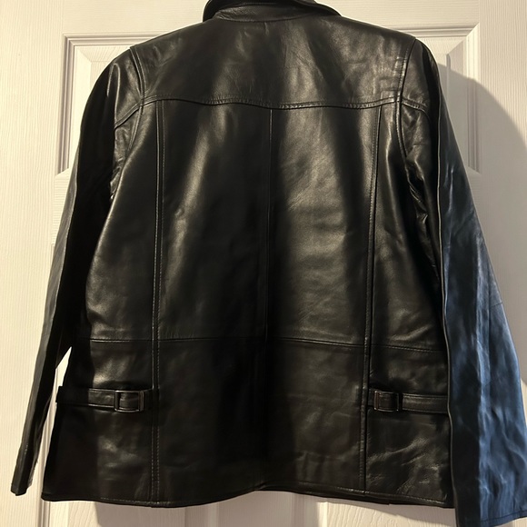 VINTAGE 90’s GENUINE LAMB LEATHER JACKET! - Picture 8 of 8